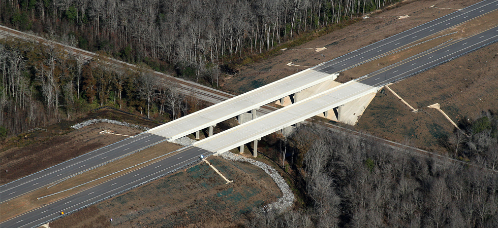 Aerial view of Fall Line